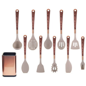 Kit de Utensílios de Cozinha em Silicone