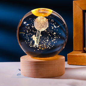 Luminária LED Planetário 3D Decorativa StarGlow