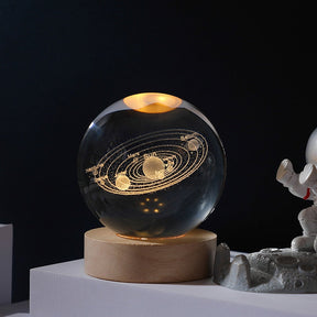 Luminária LED Planetário 3D Decorativa StarGlow