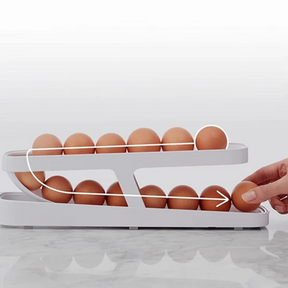 Organizador de Ovos com Rolagem Automática | EggMaster  + Brindes Exclusivos 🎁