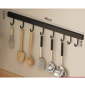 Suporte para Utensílios de Cozinha em Alumínio