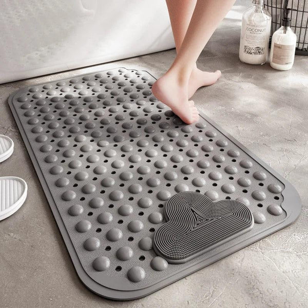 Tapete Antiderrapante para Box com Massageador de Pés