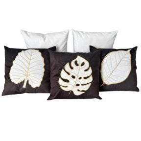 Conjunto 5 Capas de Almofada Bordada Boho Chic - Espaço Lar