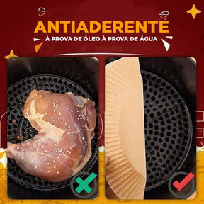 Protetor Antiaderente para Air Fryer | EasyClean + Brinde Exclusivo 🎁